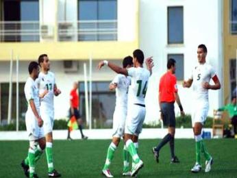 الخضر يدخلون لقاء اليوم بالزي الأبيض