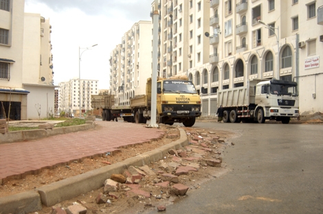 مقاولات تخلف وراءها كميات كبيرة من الأوحال والأتربة وكوارث في الطرقات بولاية تيبازة