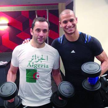 Un marathonien algérien à Londres