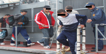 Interception de 8 harraga dont 2 syriens à Ain Temouchent