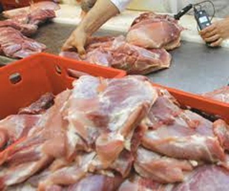 حجز أزيد من 7 قناطير من اللحوم الفاسدة موجهة للاستهلاك بالمركز الجامعي للنعامة