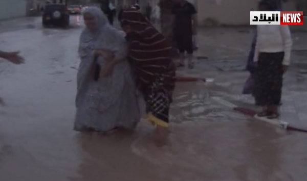 أمطار طوفانية بولاية تندوف