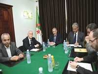 Elle a souligné l'absence du président lors de sa réunion jeudi