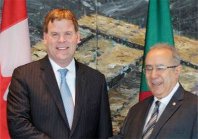 «Le Canada et l'Algérie sont déterminés à lutter contre le terrorisme»