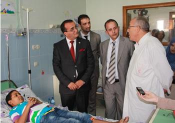 Le service pédiatrie de Parnet pris en charge