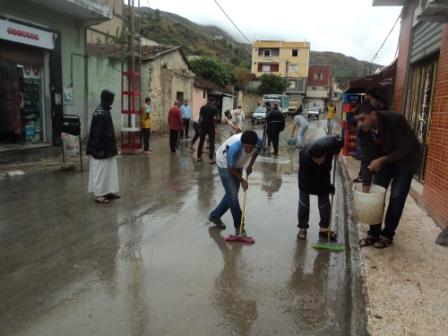 Lemrourdj, L’association thafath organise un volontariat