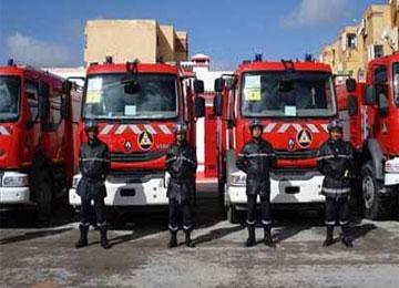 6 آليات و22 عونا لإخماد حريق بمخزن قسم الحروق بمستشفى باتنة الجامعي