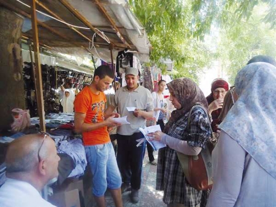 قافلة التحسيس ضد العنف والمخدرات وحوادث المرور بسطيف