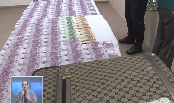 حجز مبلغ مالي ب 10.700 يورو بمطار تلمسان