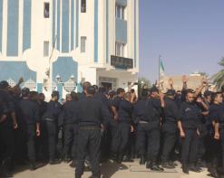 أعوان أمن غرداية يحتجون ويرفعون لائحة مطالب