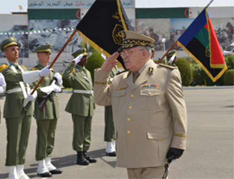 قائد صالح يستقبل وزيرة دفاع ايطاليا