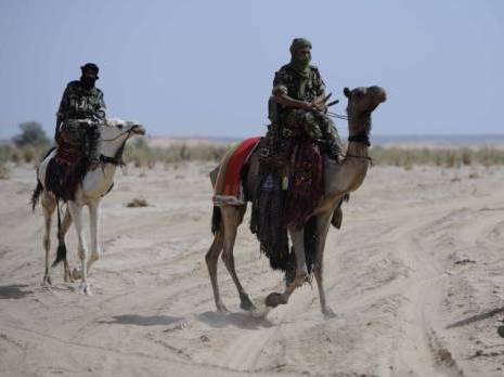 Une journée avec les méharistes de l'ANP à Tarat (Illizi)