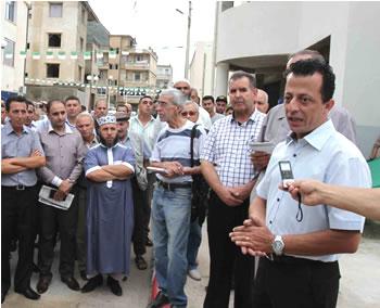 Une stèle pour Mohamed Abderrahmani