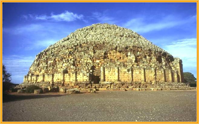 Cléopatre Séléné enterrée cau Mausolée Royal de Maurétanie (Tombeau de la Chrétienne)