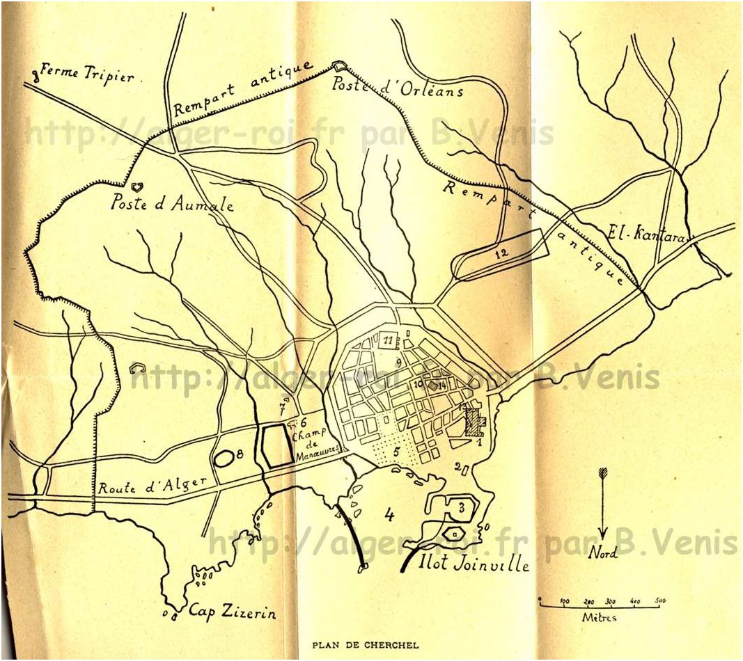 LES THERMES DE L'EST DE CHERCHELL