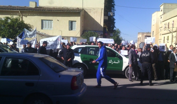 بن غبريط تُستقبل بالاحتجاجات في سطيف