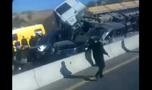 قتيلان و4 جرحى في حادث مرور بالطريق السيار شرق-غرب في بومرداس