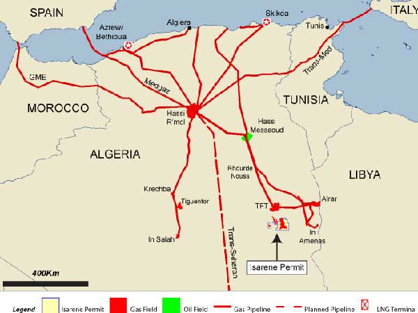 Algérie- Hydrocarbures