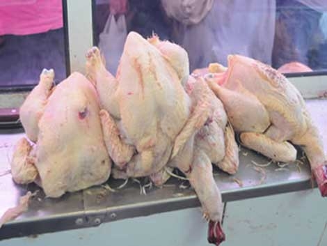 إفشال محاولة تسويق لحم دجاج فاسد بشرق العاصمة