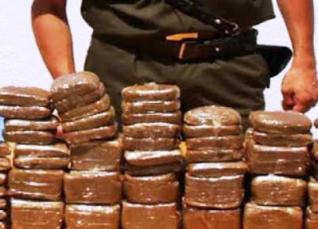 Saisie d'importantes quantités de kif traité