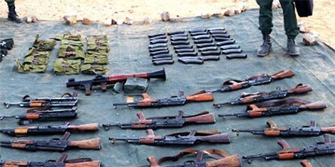 الجيش يسترجع أسلحة وذخيرة في عمليات تمشيط بجبال بجيجل