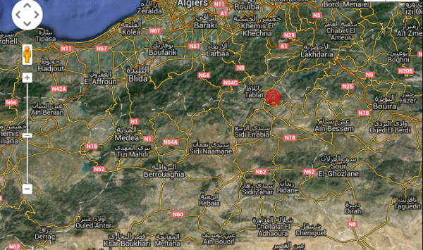 زلزال يضرب ولاية المدية