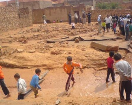 مليار و200 مليون دينار لحماية مدن الأغواط من خطر الفيضانات