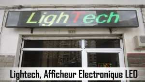 Panneau d'affichage électroique