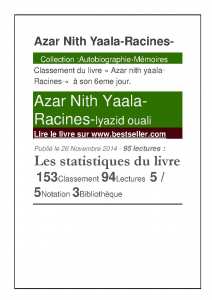 AZAN NITH YAALA -RACINES-