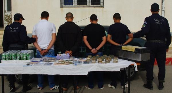 تفكيك شبكة ترويج المخدرات بالعاصمة