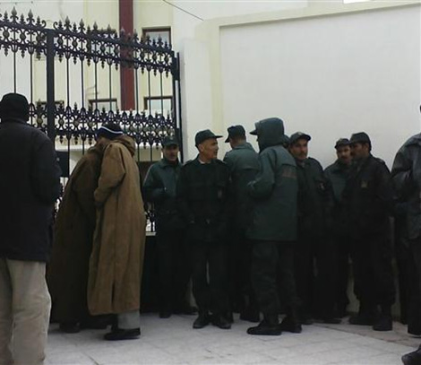 وقفة احتجاجية لعمال الغابات بإيليزي