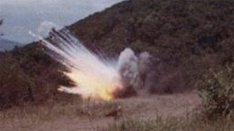 إصابة مواطن في انفجار قنبلة ببومرداس