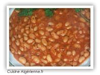 Haricots blancs à la tomate