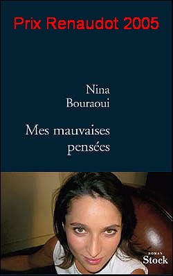Mes mauvaises pensées  de Nina Bouraoui