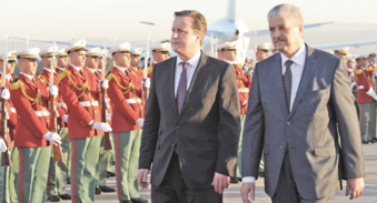 Abdelmalek Sellal en Grande Bretagne