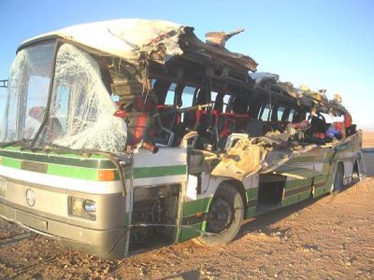 11 قتيلا في حادث مرور جنوب غرداية