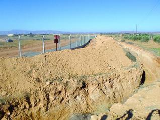 Système de surveillance électronique sur la bande frontalière ouest à l'étude