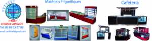 Présentoir frigorifique, Cafétéria, Chambre froide