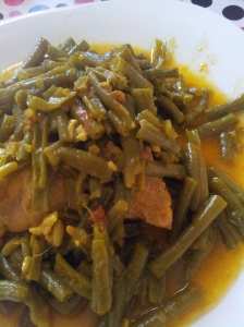 Loubiya Khadra Mange tout