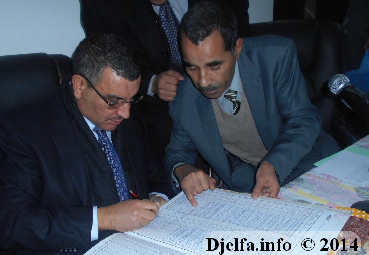 والي ولاية الجلفة يشرف على إقفال الحسابات وسط احتفال الخزينة بأربعين عاما من تواجدها