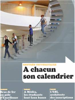 Rentrée universitaire