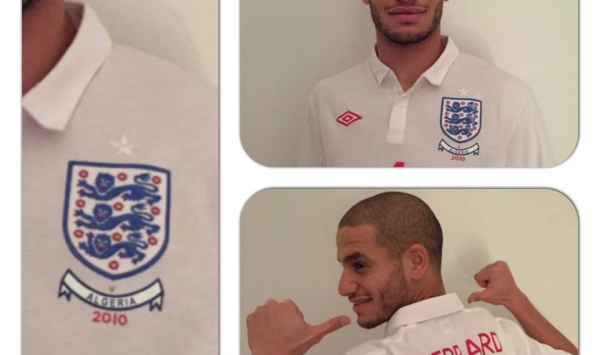 قديورة يمثل المنتخب الإنجليزي !