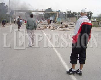 Colère à Timizart, Maâtkas et Bouzeguène