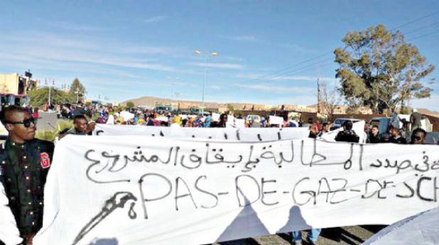 احتجاجات عين صالح تنتقل إلى تمنراست