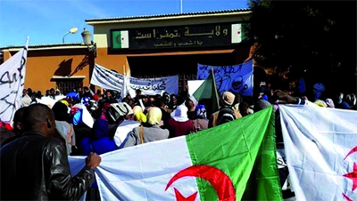 Marche de protestation à Tamanrasset