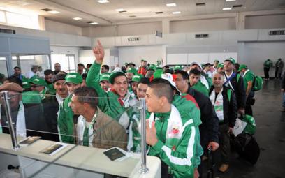 Les supporters en force aux côtés des Verts