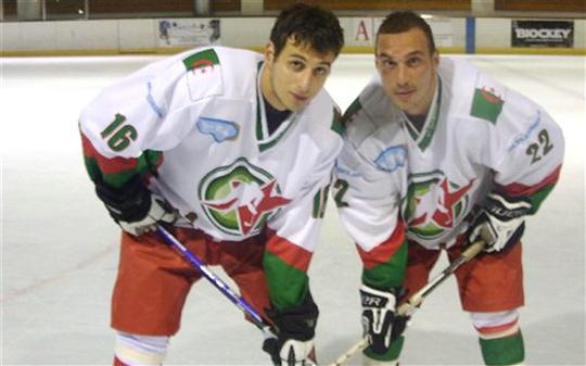 Hockey sur glace Deux Mulhousiens au cœur algérien