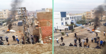 50 policiers blessés et un ciotyen a perdu l'usage de son oeil dans les émeutes à Sidi Lakhdar (Actualisé )