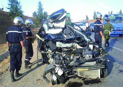 Régression de la criminalité, hausse des accidents