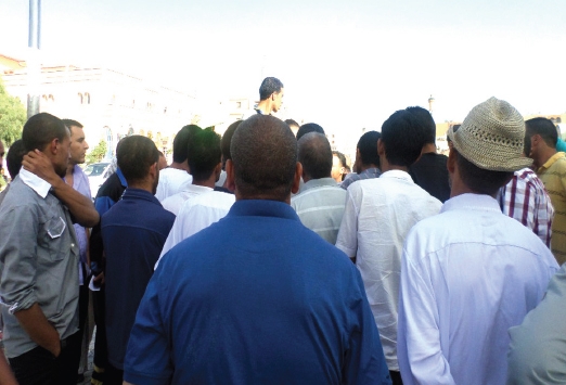 سكان أولاد محمد بالشلف يحتجون